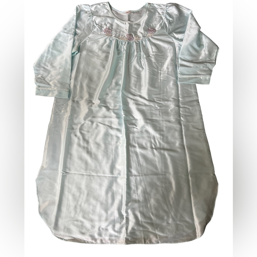 Barbizon satin NWOT Vintage long night gown womens plus size 1X